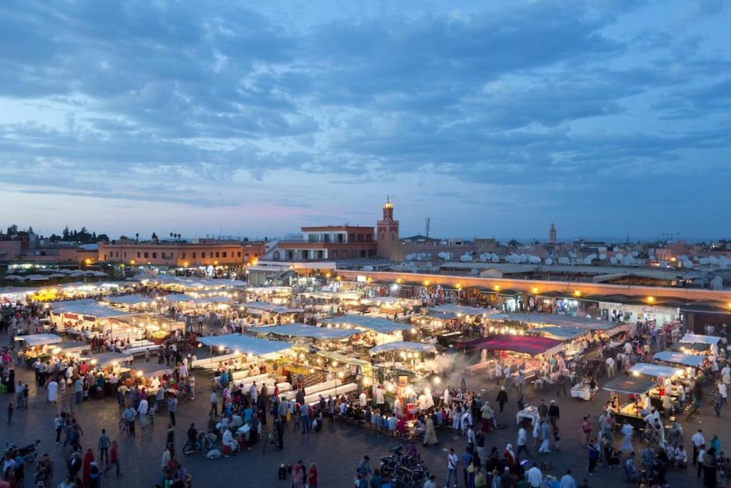 Spacieux Et Luxueux Appartement Marrakesh Extérieur photo